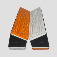 Delineateur routier rectangulaire réfléchissant simple face pour garage et autoroute