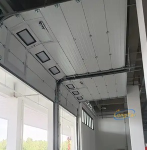 Andexin thép hiện đại cắt động cơ điện cách nhiệt phổ cửa nhà để xe mở điều khiển từ xa bề mặt hoàn thiện - Product Image 5