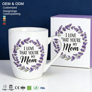 Offre Une Tasse <span class=keywords><strong>C</strong></span>éramique Personnalisée Avec Message Amour un Cadeau Unique Pour Votre Maman - Product Image 3