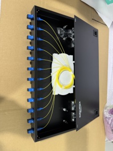 Boîtier de terminaison optique 19 pouces pour câble à fibre optique à fusion SC, compatible FTTH, type rack, adaptateur pigtail, panneau de brassage Bangbang - Product Image 5