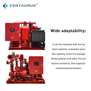 Fabricants de pompes électriques anti-incendie, ensemble de pompes à eau portables à aspiration axiale pour la lutte contre les incendies - Product Image 4