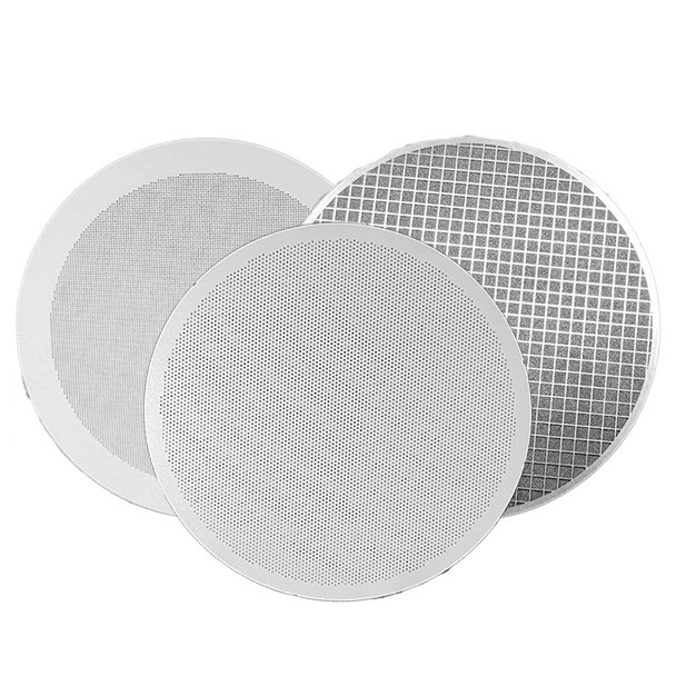Precision Etched Stainless Steel Decorative Mesh Disc for Speaker Grille Decorative Pattern  Home Decor Filtration Mesh