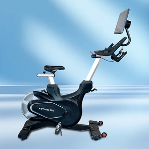 Adjustable Magnetic Vertical Exercise Bike Workout Equipment Exercise 21.5inches <b>Projection</b> <b>Screen</b> Commercial Upright Bike - - Product Image 2