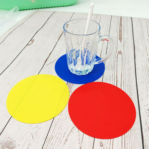 แผ่นรองแก้วซิลิโคนกันลื่น ทนความร้อน กันน้ำ เป็นมิตรกับสิ่งแวดล้อม ขายดี เหมาะสำหรับใช้ในบ้าน ห้องครัว บาร์ และบริการเครื่องดื่ม - Product Image 1