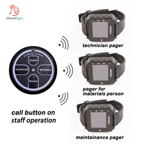 4-key Bank Wireless Electric Calling Bell on Teller Desk to <strong>Call</strong> for Assistance - Product Image 2