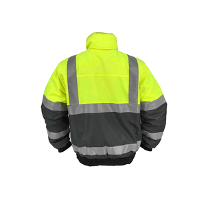 Winter Thermisch Gewatteerde Reflecterende Jas En Broek Set Voor Koud Weer Buiten Werk - Product Image 3