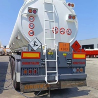 Semi-remorque citerne à huile Sino Truck, couleur d'essieu optionnelle, capacité, vente directe usine, prix bas