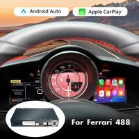 MOOKAKA pour Ferrari 488 Boîtier d'interface Linux Adaptateur CarPlay sans fil Module Android Auto CarPlay Décodeur Radio