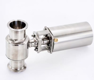 Sanitary Pneumatic Tri-<b>Clamp</b> Ball SS304 Stainless Steel Air Operated <b>Quick</b> <b>Clamp</b> Ball XB001 Brief Selling Points Material Full S - Product Image 2