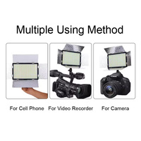 Vidéo VL-16 d'OEM/ODM sur la lumière photographique à piles de la lumière 40W 2700-6500K Dimmable LED de suffisance de caméra