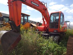 Doosan-excavadora de ruedas 210W-7, 210W-7/150LC-7, segunda mano, en buen estado - Product Image 6