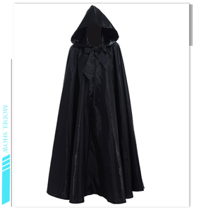 Costume Cosplay d'Halloween Cape de Sorcière Médiévale à Capuche <span class=keywords><strong>Hocus</strong></span> <span class=keywords><strong>Pocus</strong></span> Cadeau de Noël pour Enfants Cape de Fête - Product Image 5