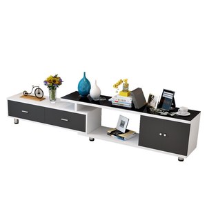 Phòng khách hiện đại melamine <span class=keywords><strong>MDF</strong></span> <span class=keywords><strong>TV</strong></span> đứng Tủ Set với Bàn cà phê - Product Image 2