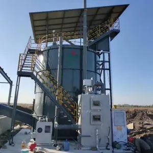 LONGTAI Machine de fabrication de compost d'engrais de fumier de poulet granulateur organique réservoir de fermentation d'engrais organique