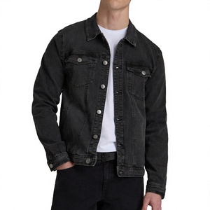 Latest Design Men's Solid Denim <b>Jacket</b> Button Front Stonewashed Midweight 100% Cotton Casual Eco-Friendly Regular Fit Winter - Product Image 6
