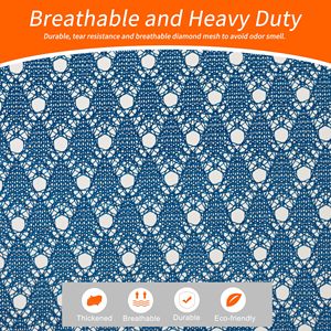 Large Heavy Duty Mesh <b>Laundry</b> <b>Bag</b> with <b>Drawstring</b> Wash <b>Bags</b> for Travel College Dorms - Product Image 2