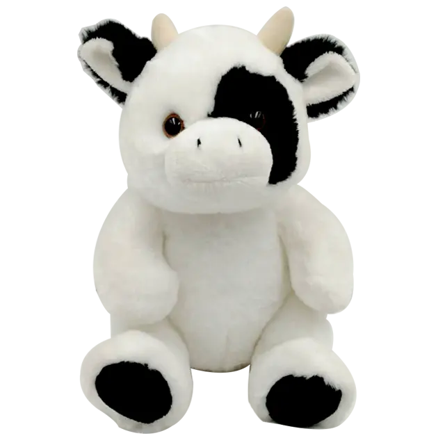 Jouets en peluche vache doux OEM/ODM, 9 pouces, 60 pièces, animaux de ferme, journal intime, cadeaux, offre spéciale