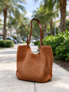 Bolsos de Mano Plegables, Portátiles, Resistentes al Agua, con Cierre de Cremallera, de Algodón, para Mujer, Diseño Exclusivo para Compras y Playa, Verano 2025 - Product Image 3