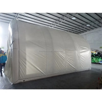 Abri gonflable étanche et hermétique pour voiture, tunnel de stockage, tente gonflable blanche pour voiture, abri publicitaire gonflable pour véhicule