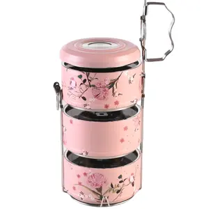 Lunch box isolato 8865H con fodera in acciaio inossidabile 304 lunch box isolato per bento lunch box kids