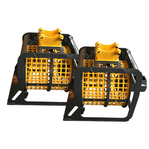 Tolva de cribado por tambor  MSB 08 Cribadora de arena <span class=keywords><strong>m</strong></span>óvil para excavadoras Mejorada - Product Image 2