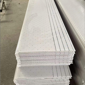 Paneles de Techo de PVC en Tiras YYS para Uso en Hoteles, Resistentes al Fuego <span class=keywords><strong>y</strong></span> al Agua, Diseño Contemporáneo, Decoración de Paredes - Product Image 3