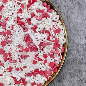 Nouveautés : Perles de Noël comestibles pour la pâtisserie, en forme de cloche, en sucre, pour décorer les gâteaux, les bonbons et les sapins de Noël - Product Image 6