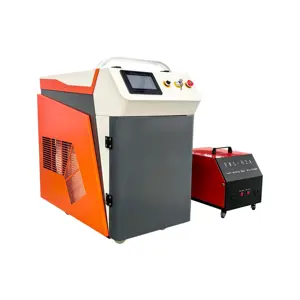 CNC 1000w movable laser 3in1 welding machine intelligent fiber laser welding machine iron metal automatic wire feeder