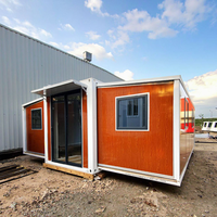 Meilleures ventes Maison préfabriquée légère et portable Bureau Logement Bungalow Petite maison préfabriquée Kit de maison préfabriquée Maison mobile conteneur Véranda