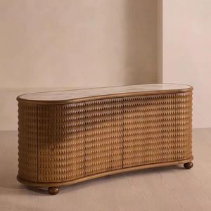 Meubles en bois massif de <span class=keywords><strong>haute</strong></span> qualité en chêne <span class=keywords><strong>Armoire</strong></span> de <span class=keywords><strong>salle</strong></span> <span class=keywords><strong>à</strong></span> <span class=keywords><strong>manger</strong></span> <span class=keywords><strong>à</strong></span> la mode avec dessus en marbre - Product Image 4