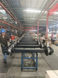 Eje de freno de disco barato y de buena calidad, piezas de camiones y <span class=keywords><strong>remolques</strong></span>, eje de freno de disco <span class=keywords><strong>para</strong></span> eje de remolque - Product Image 3