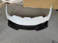 Kit carrosserie avant en fibre de carbone semi-forgée de style V amélioré, adapté aux Lamborghini Huracan LP580 LP610, kit de voiture personnalisé