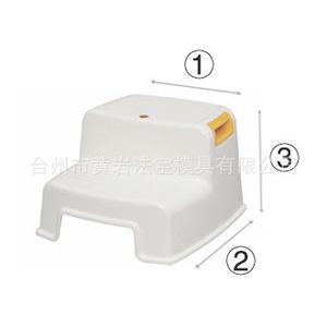 Plastic Children's <b>Stool</b> Mold Injection Molding Household <b>Bathroom</b> Step <b>Stool</b> Mold P20 Material - Product Image 2