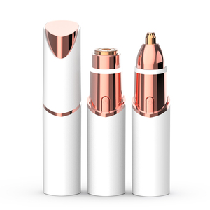 Épilateur facial - Épilateur de poils de nez pour femmes : Rasoir électrique 2 en 1 indolore pour le <span class=keywords><strong>visage</strong></span> et tondeuse de nez - Outil d'épilation rechargeable - Product Image 6
