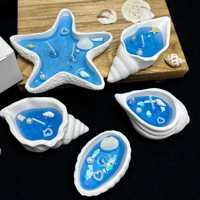 Muschel-Duftkerze Aromatherapie-Geschenk Handgemachte Festtagskerzen Muschelförmige Gelee-Wachskerze