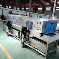 Máquina de limpieza de bandejas de chocolate, bandejas de horno y palets euroamericanos, superventas