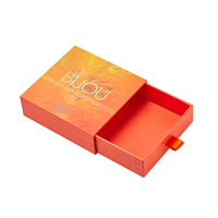 Boîte d'emballage rigide coulissante haut de gamme avec logo personnalisé, recyclable, estampage à chaud, en carton, boîte tiroir de luxe unique pour dés