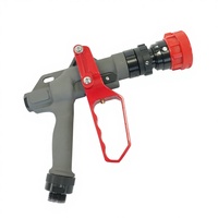 Lance d'incendie à poignée pistolet Plent 40 bars, haute pression, débit sélectionnable, pour la lutte contre l'incendie