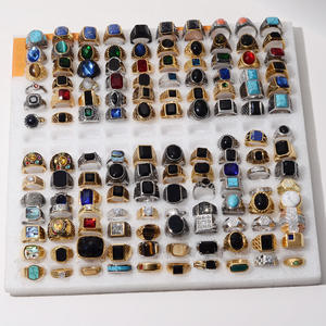 Anillo de Moda Personalizado para Hombre al por Mayor, Anillos de Acero Inoxidable Chapados en Oro de 18k para Mujer y Hombre, Joyería - Product Image 2