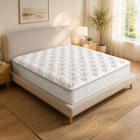 Matelas à ressorts ensachés en tissu tricoté