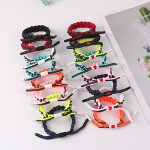 <span class=keywords><strong>Lionking</strong></span> Little Lion Armband Student Paar holo graphisch reflektierende Little Lion Schnürsenkel gewebt Armband - Product Image 1