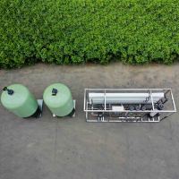 Usine de dessalement d'eau de mer en acier inoxydable 2000 LPH, système RO, fabriquée en usine, applicable à l'eau potable et à l'irrigation