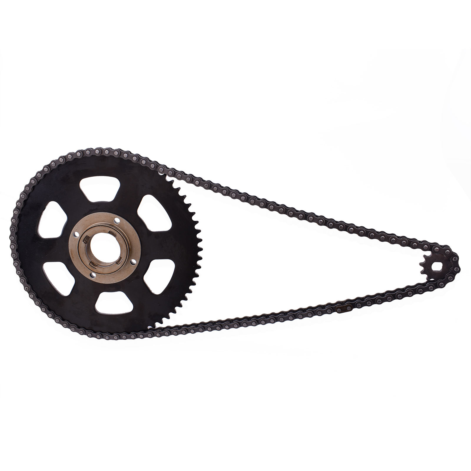 Chain #35 108 Links with Mini Bike Rear Sprocket 65 Tooth for Razor  Electric Motorcycles Go Karts-Electric Bicycle Parts