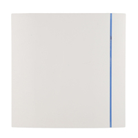 Nouveau ventilateur extracteur mural carré en plastique de 6 pouces à persiennes pour la maison, modèle 2025, en promotion