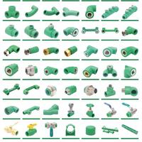 Tuyaux et raccords PPR Nano haute pression Suban pour l'alimentation en eau des salles de bain, conformes aux normes allemandes, tubes souples en plastique à souder