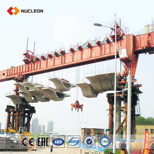 Drawing customized 160 ton bridge building construction erection crane to launching girder - Product Image 5