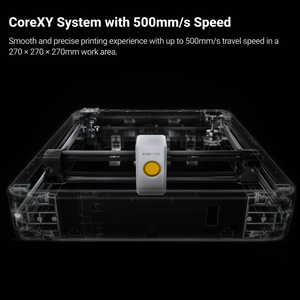 Imprimante <span class=keywords><strong>3D</strong></span> FDM multicolore automatique <span class=keywords><strong>Snapmaker</strong></span> U1 à quatre extrudeurs, grande vitesse 500 mm/s, grande taille d'impression 270 mm * 270 mm * 270 mm - Product Image 6