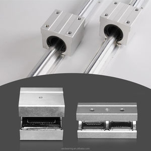 Sbr12 cường độ cao chuyển động tuyến tính ỐNg Lót chịu mài mòn thành phần nhôm Nhiệm vụ nặng nề hướng dẫn đường sắt Thanh trượt xuyên tâm mang đường sắt - Product Image 1