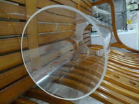 200mm Givré Acrylique Tube Led Pmma Tube Rond Acrylique Plexiglas Tuyau Transparent Bulle Tube