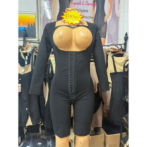 Faja Luxe Compression Sablier Shapewear Ceinture Corrective Contrôle Du Ventre Post <span class=keywords><strong>Liposuccion</strong></span> BBL Minceur - Product Image 4